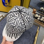 Fendi California Sky White Lycra Baseball Hat