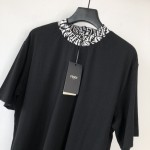 Fendi Fendace black jersey T-shirt