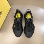 Fendi Flow Nylon Low Tops Sneaker Black