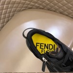 Fendi Flow Nylon Low Tops Sneaker Black