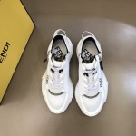 Fendi Flow Nylon Low Tops Sneaker White