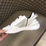 Fendi Flow Nylon Low Tops Sneaker White