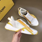 Fendi Flow Nylon Low Tops Sneaker Yellow