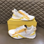 Fendi Flow Nylon Low Tops Sneaker Yellow