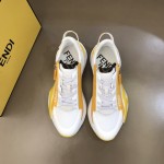 Fendi Flow Nylon Low Tops Sneaker Yellow