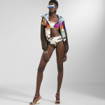 Fendi Multicolor Lycra Bikini