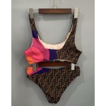 Fendi Multicolor Lycra Bikini