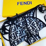 Fendi Roma Joshua Vides chenille bikini