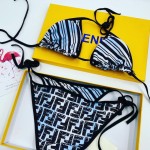 Fendi Roma Joshua Vides chenille bikini