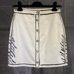 Fendi Roma Joshua Vides Gabardine Skirt