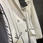 Fendi Women Roma Joshua Vides Gabardine Jacket