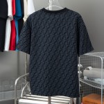 Fendi Zucca Monogram Black cotton T-shirt