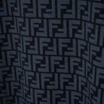 Fendi Zucca Monogram Black cotton T-shirt