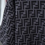 Fendi Zucca Monogram Black / Red cotton T-shirt