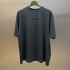 Gucci Embroidered cotton jersey T-shirt Dark Grey