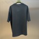 Gucci Embroidered cotton jersey T-shirt Dark Grey