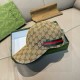 Gucci Original GG canvas baseball hat with Web Beige