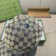 Gucci Original GG canvas baseball hat with Web Blue