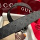 Gucci GG belt with Interlocking G buckle Black