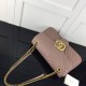 Replica Gucci GG Marmont medium shoulder bag nude ‎443496