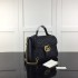 Replica Gucci GG Marmont small top handle bag black ‎498110