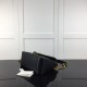 Replica Gucci GG Marmont small top handle bag black ‎498110