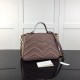 Replica Gucci GG Marmont small top handle bag nude ‎498110