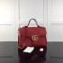 Replica Gucci GG Marmont small top handle bag red ‎498110