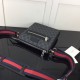 Replica Gucci GG Black small messenger bag ‎523599