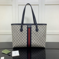 Replica Gucci Ophidia medium tote bag blue ‎631685