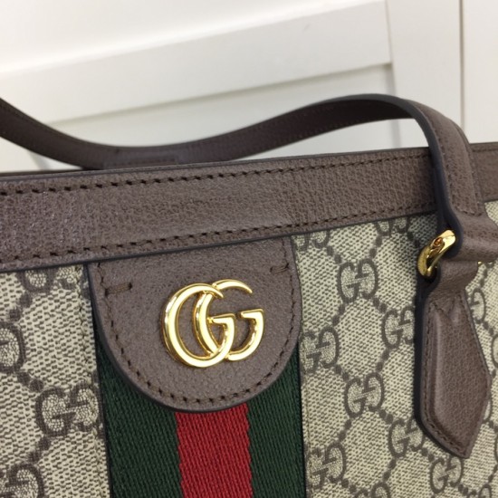 Replica Gucci Ophidia medium tote bag brown ‎631685