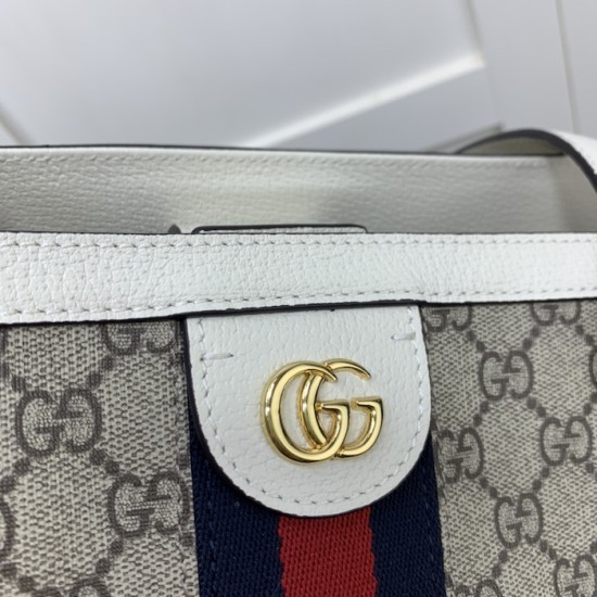 Replica Gucci Ophidia medium tote bag white ‎631685