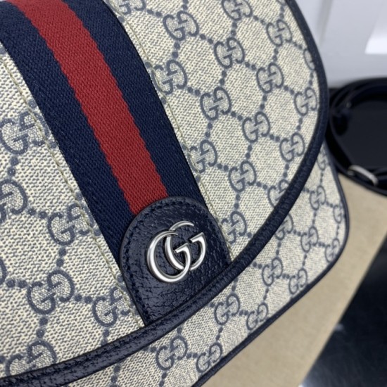 Replica Gucci Ophidia small shoulder bag blue ‎722117