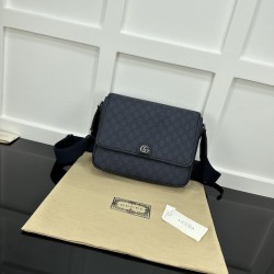 Replica Gucci Ophidia medium messenger bag Blue ‎761741