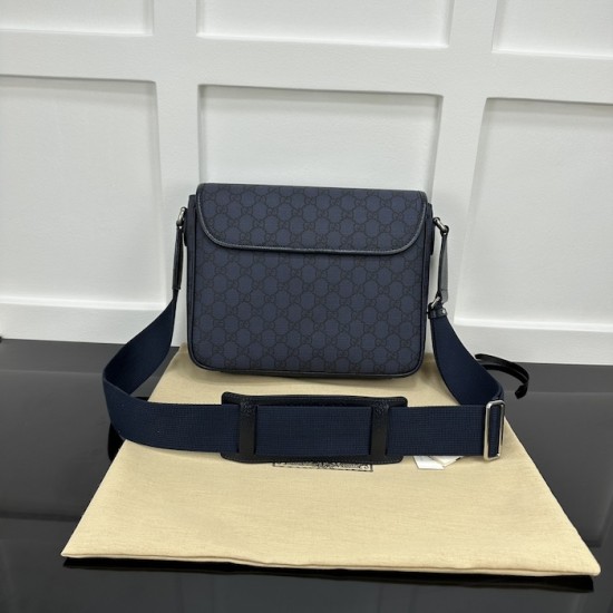 replica G*u*i ophidia medium messenger bag blue ‎761741