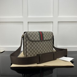 Replica Gucci Ophidia medium messenger bag Beige ‎761741