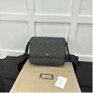 Replica Gucci Ophidia medium messenger bag Grey ‎761741