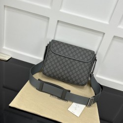 Replica Gucci Ophidia medium messenger bag Grey ‎761741