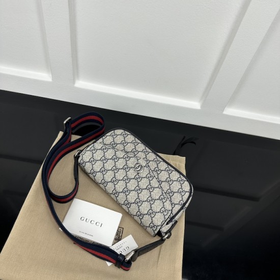 Replica Gucci Ophidia mini bag Blue 764961