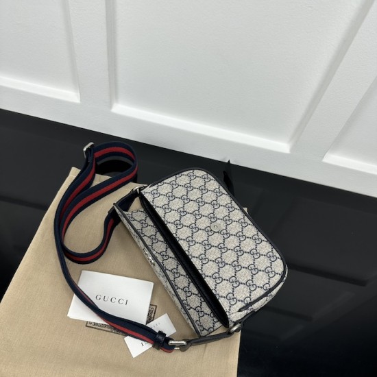 Replica Gucci Ophidia mini bag Blue 764961