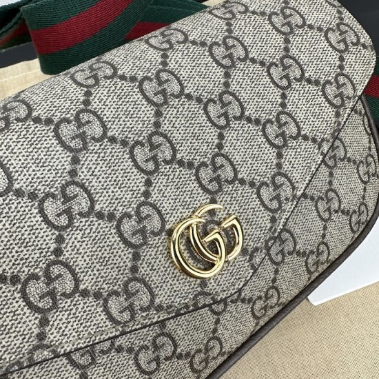 Replica Gucci Ophidia mini bag Brown 764961