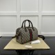 Replica Gucci Ophidia small top handle bag brown ‎772061