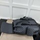 Replica Gucci Black GG Supreme canvas backpack ‎792080