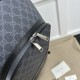 Replica Gucci GG Supreme canvas black backpack ‎792123