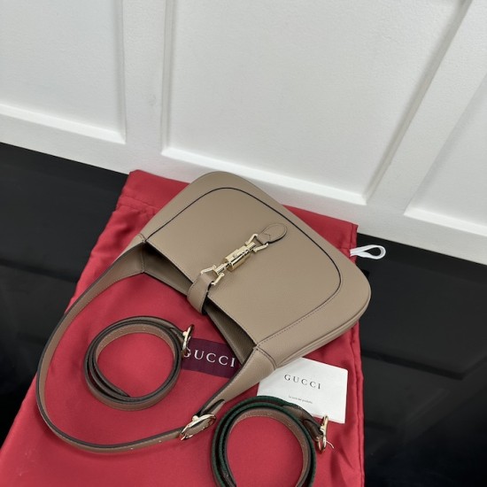 Replica Gucci Jackie 1961 small shoulder bag taupe ‎810232