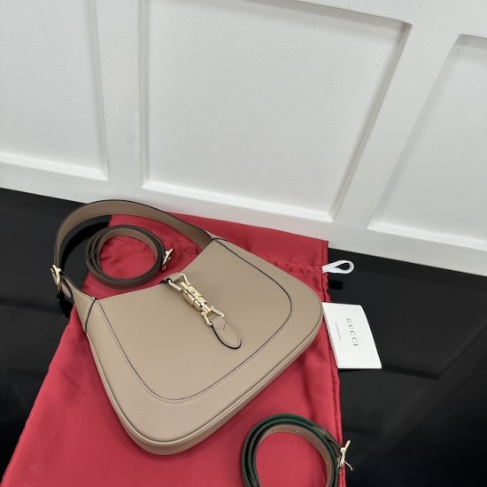 Replica Gucci Jackie 1961 small shoulder bag taupe ‎810232