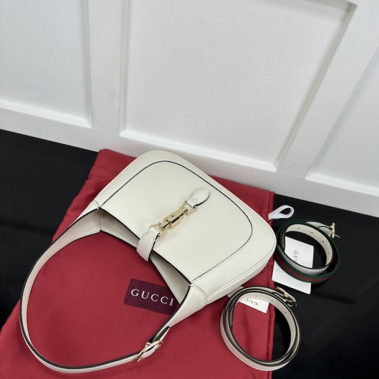 replica G*u*i jackie 1961 small shoulder bag ivory ‎810232