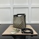 Gucci GG Emblem mini bucket bag black ‎815118