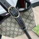 Gucci GG Emblem mini bucket bag black ‎815118