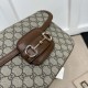 Replica Gucci Horsebit 1955 small shoulder bag brown ‎815178